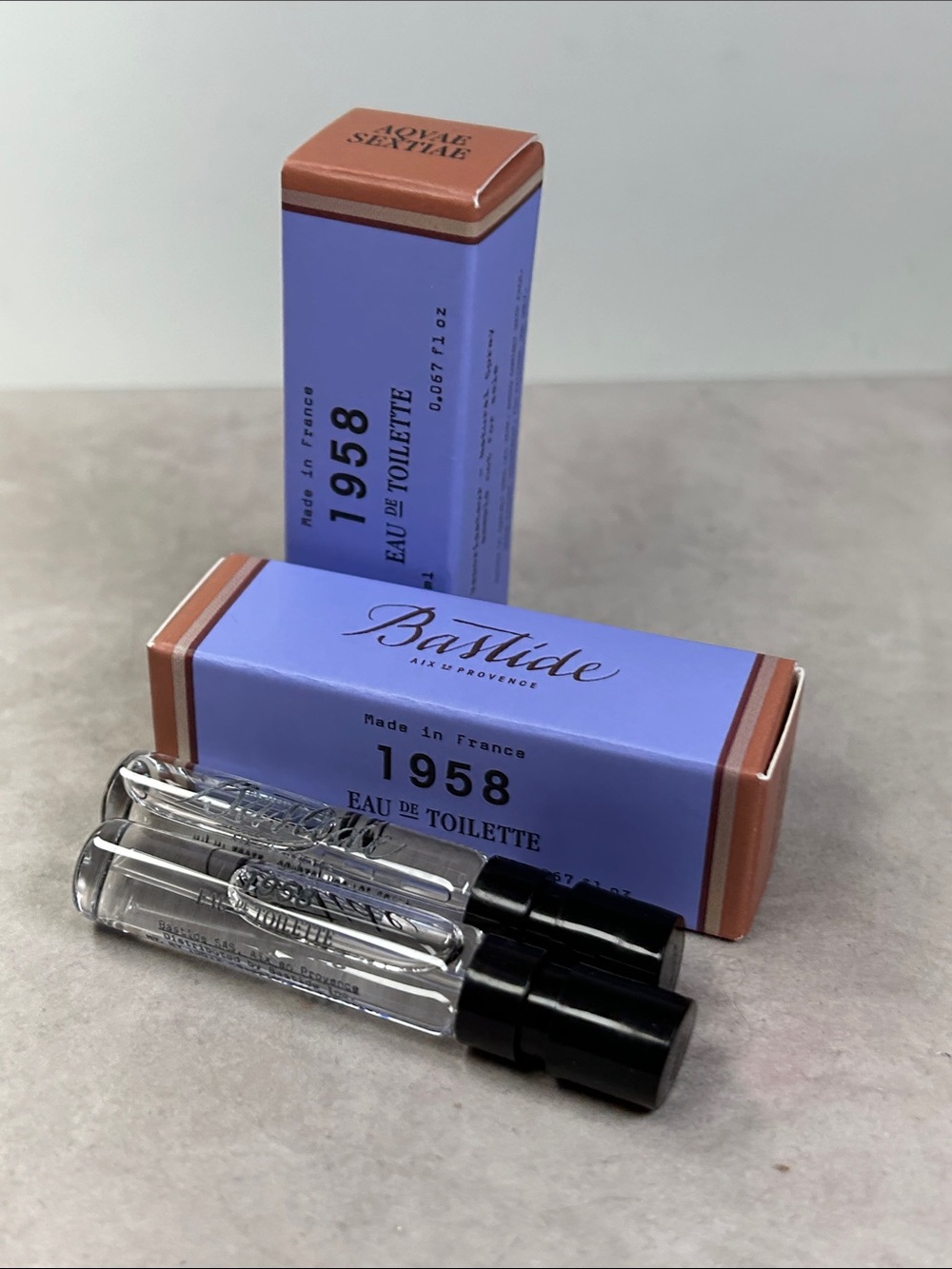 2 1958 Bastide Eau de Toilette Samples